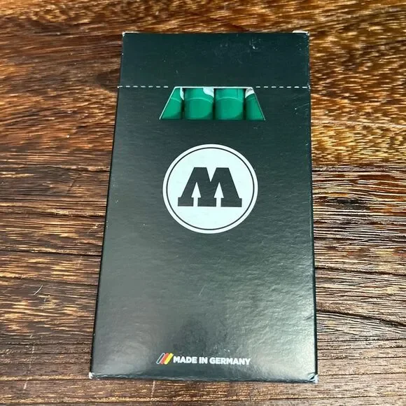 Molotow One4All Acrylic Pump Marker in 096 Mr. Green. 2mm Fine Tip. 6-Pack. NIB! - Picture 5 of 11